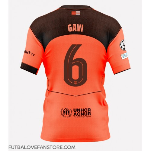 Barcelona Paez Gavi #6 Tretí futbalový dres 2025-26 Krátky Rukáv Barcelona Paez Gavi #6 Tretí futbalový dres 2025-26 Krátky Rukáv
